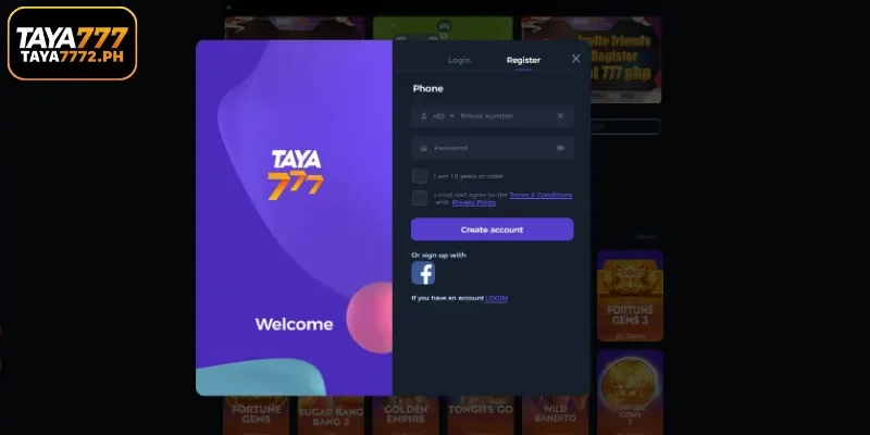 How to TAYA777 Register: Step-by-Step